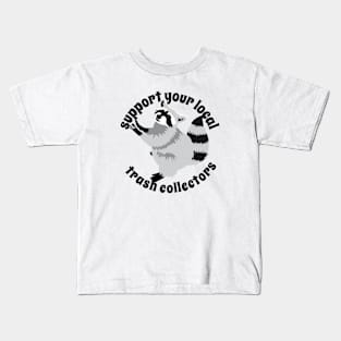 Funny Trash Panda Raccoon 5 Kids T-Shirt